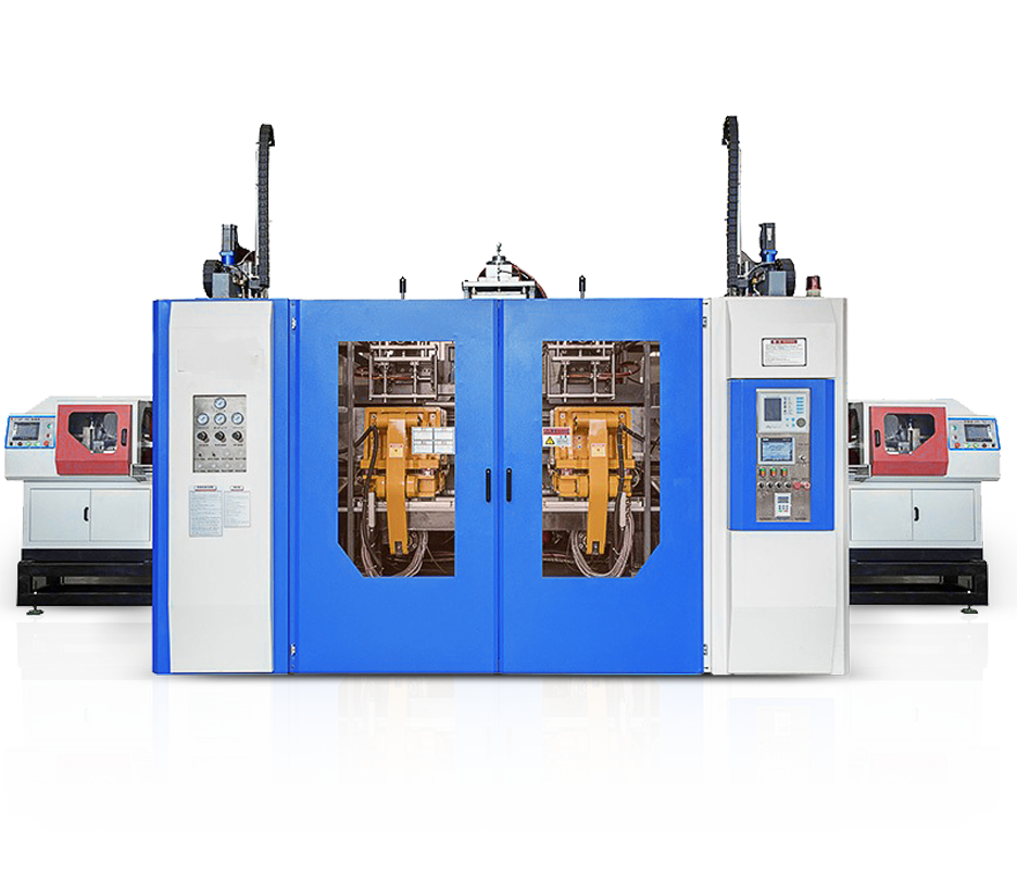 double station extrusion blow molding machine