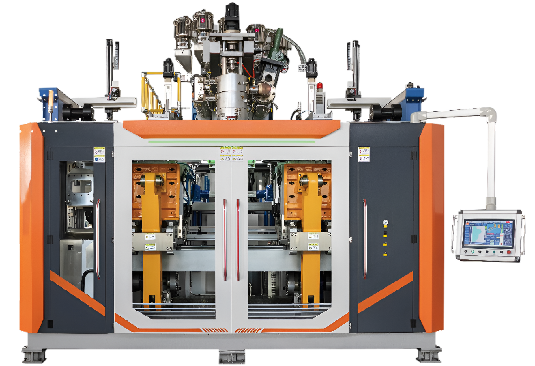 full electric extrusion blow molding machine